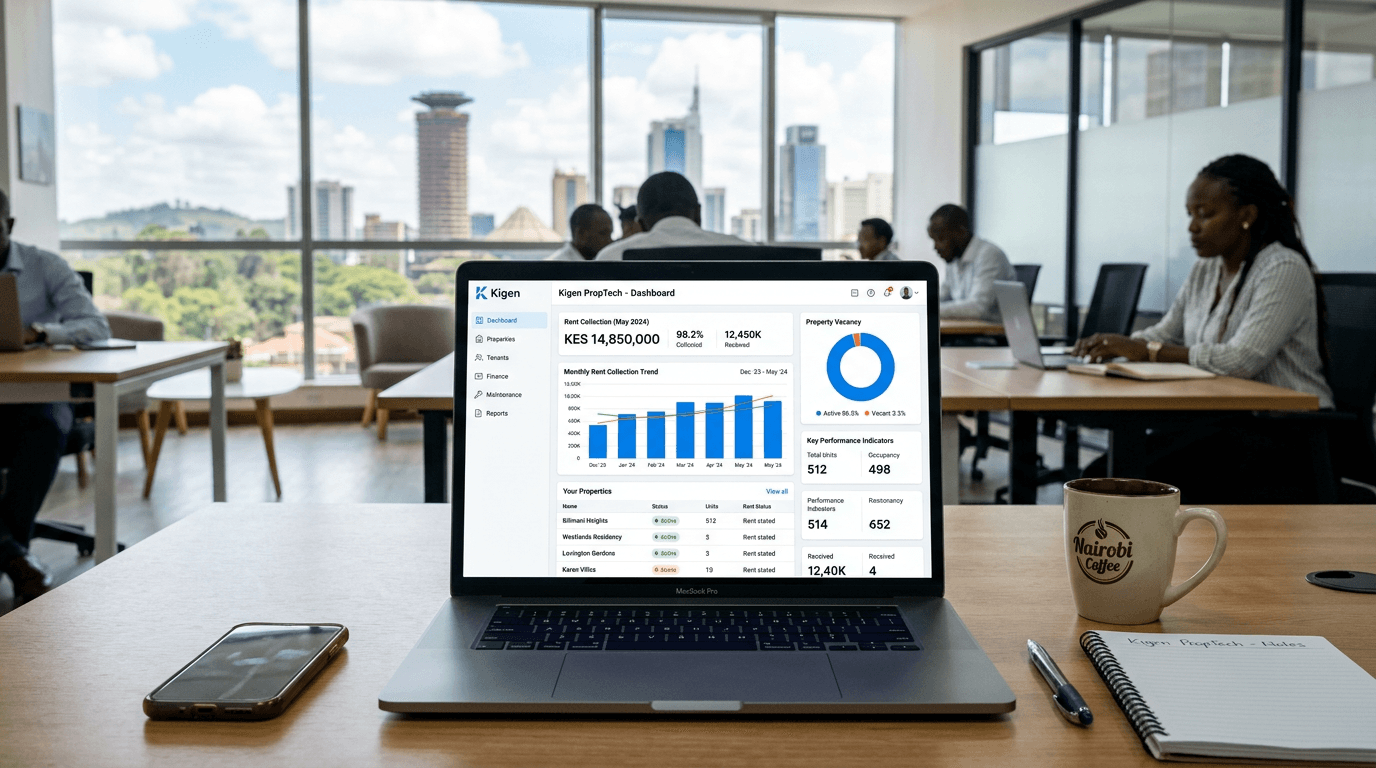 Property management software evaluation and dashboard features