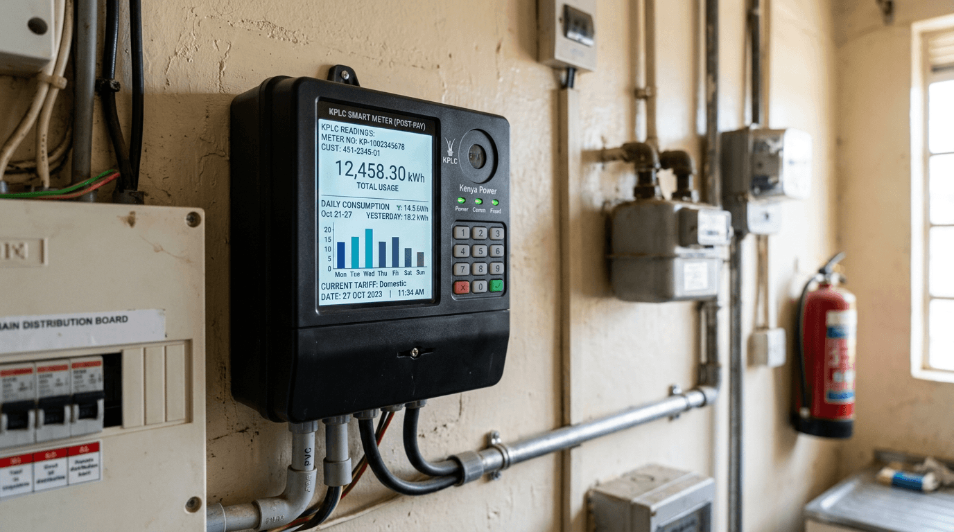 Smart sub-meters for water and electricity in residential estates Kenya